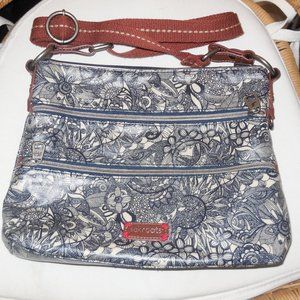 Sakroots  Cross Body Bag Navy Spirit Desert Print